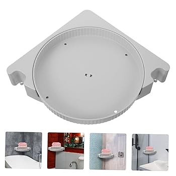 Amazon｜Happyyami 壁掛け式コーナー収納ラック 転